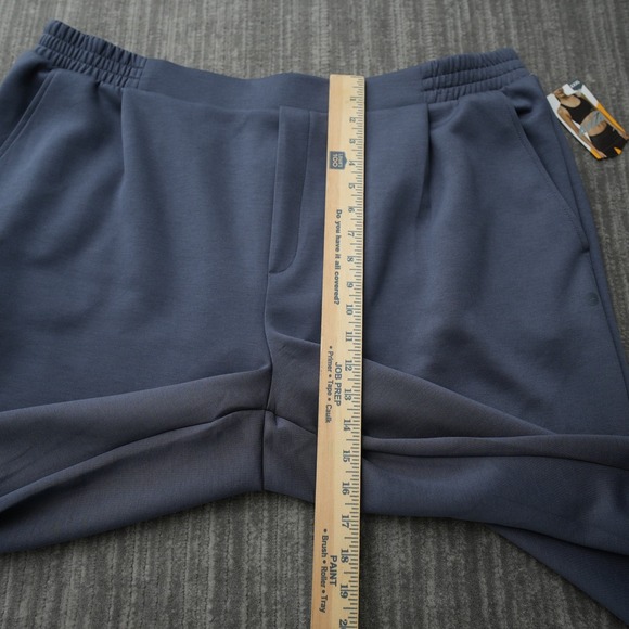 Avia Pants Women Athletic Wide Leg Blue Elastic Waist Scuba New Tag 3XL22 - Picture 8 of 10